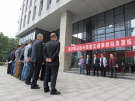 重庆租车：重庆假日租车开展道路交通事故应急演练活动